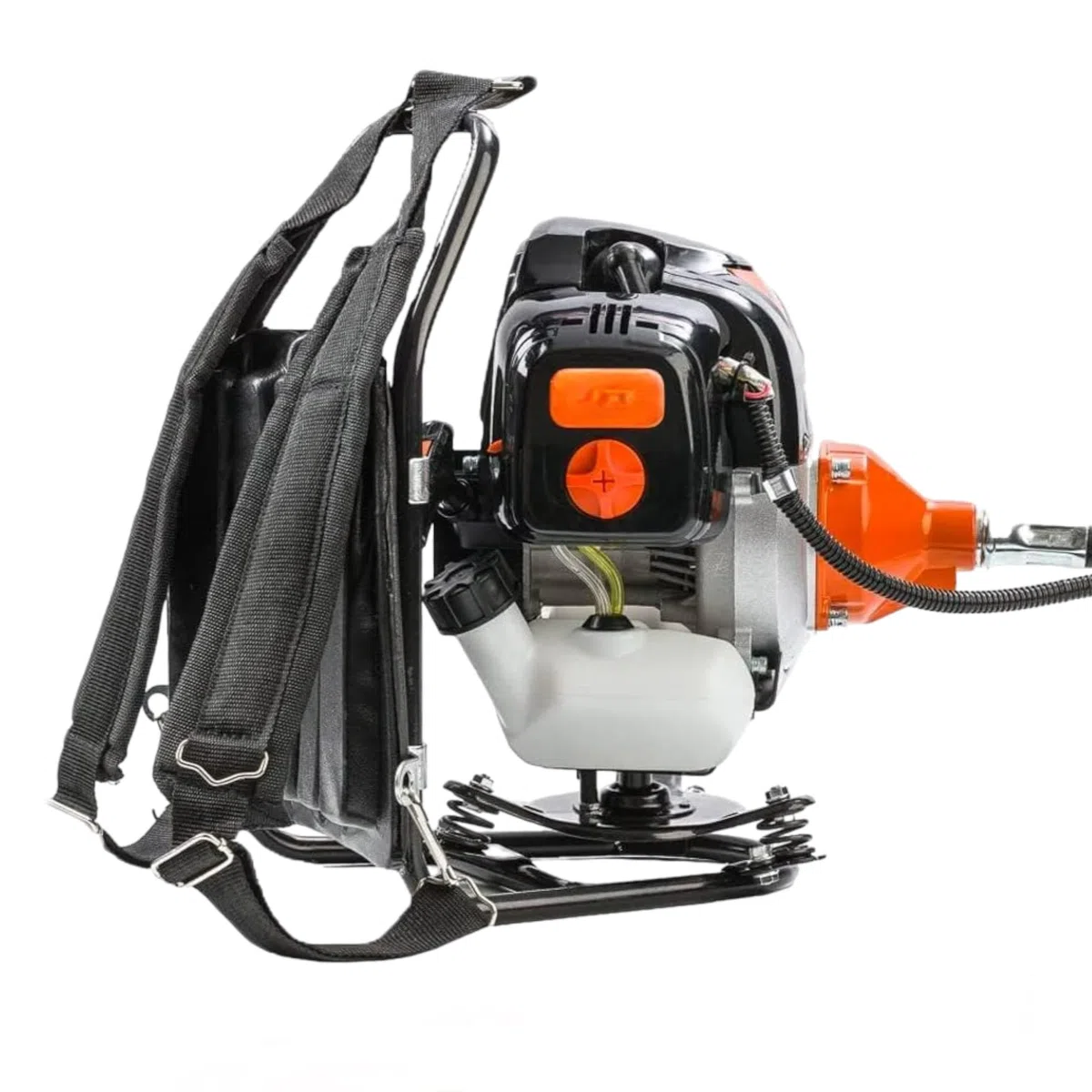 TANIASHOP Decespugliatore a zaino con motore a scoppio 63CC Decespugliatore a Spalla multifunzione 2 in 1 professionale con testina doppio filo da 2mm e disco tre denti per fai da te o professionisti