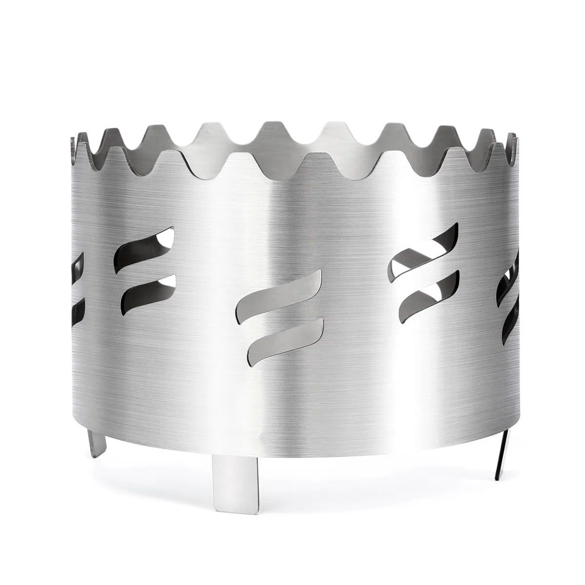 GFTIME Set di acquisto in acciaio inox per tutti i fuochi, piastra grill, plancha con apertura circolare Ø 20 cm
