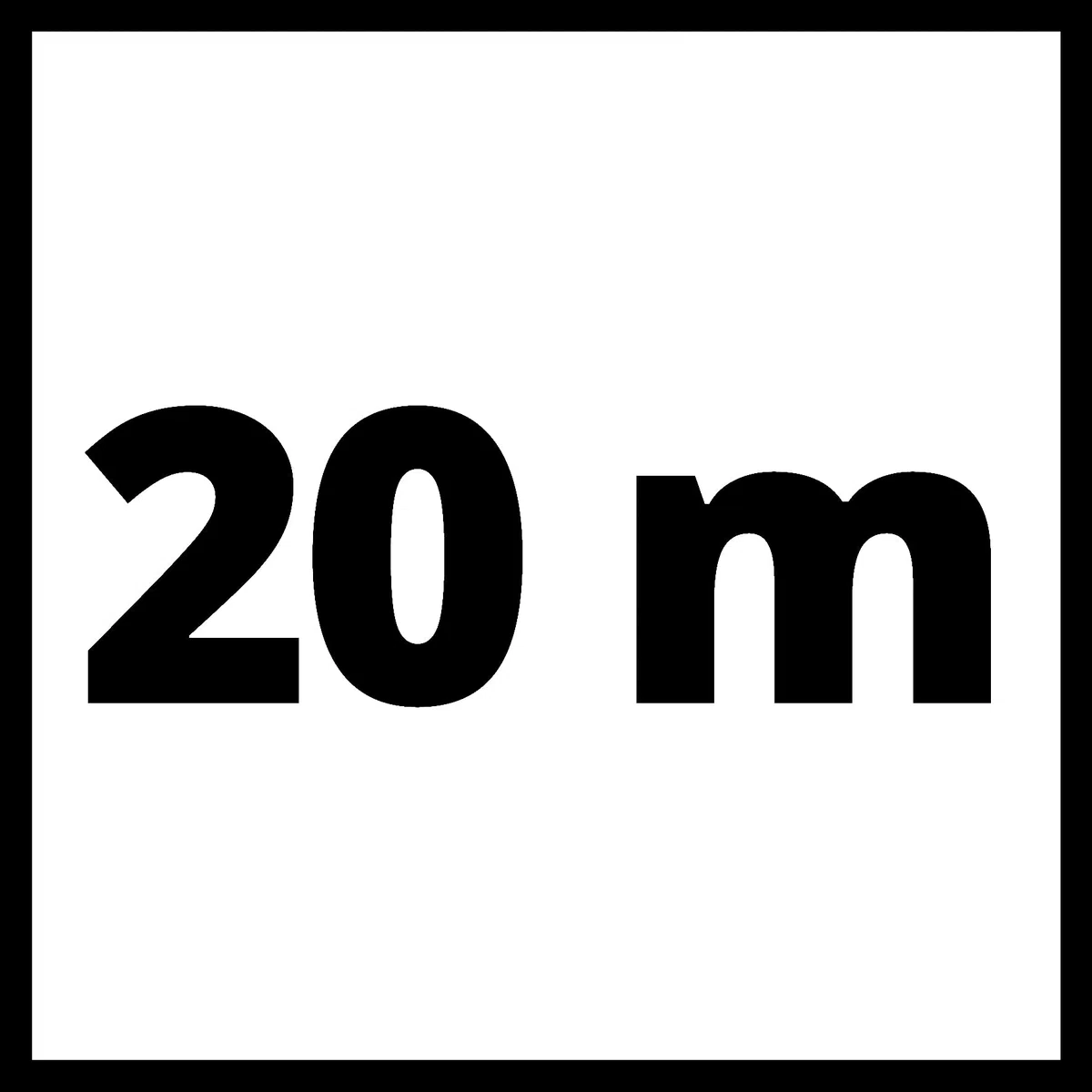 Einhell - Nastro magnetico originale, 20 m, per FREELEXO CAM (accessori robot tosaerba, adatto per FREELEXO CAM, delimitazione a breve termine di aree di falciatura, 4 x 5 metri)