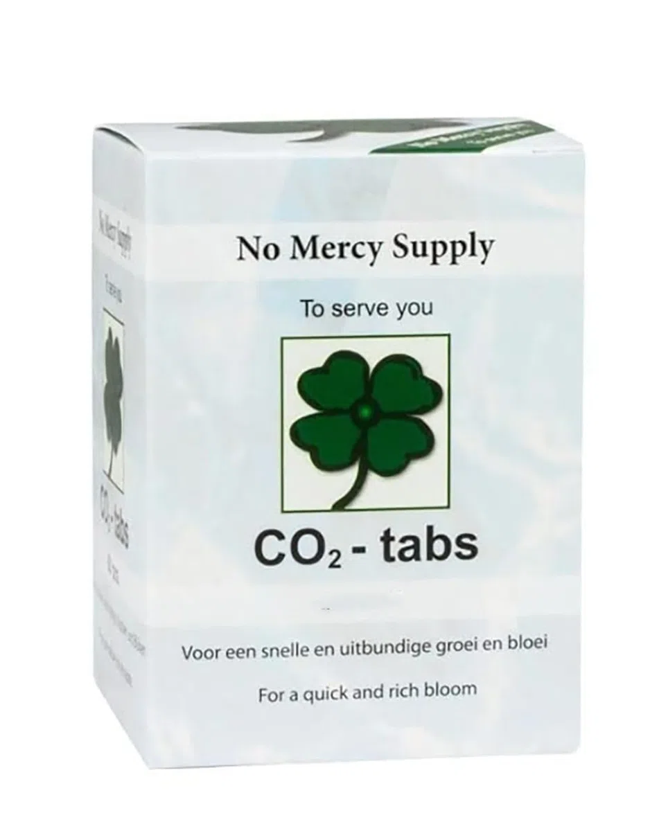 No Mercy Co2 compresse 150 pezzi - capsule fertilizzante per piante coltivate indoor outdoor