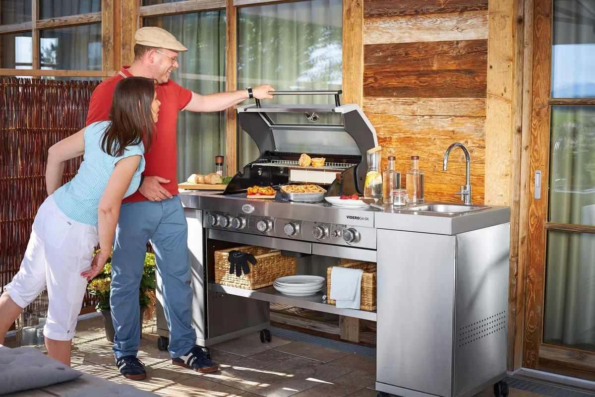 Rösle Teglia universale professionale barbecue acciaio inox 18/10 bordo alto