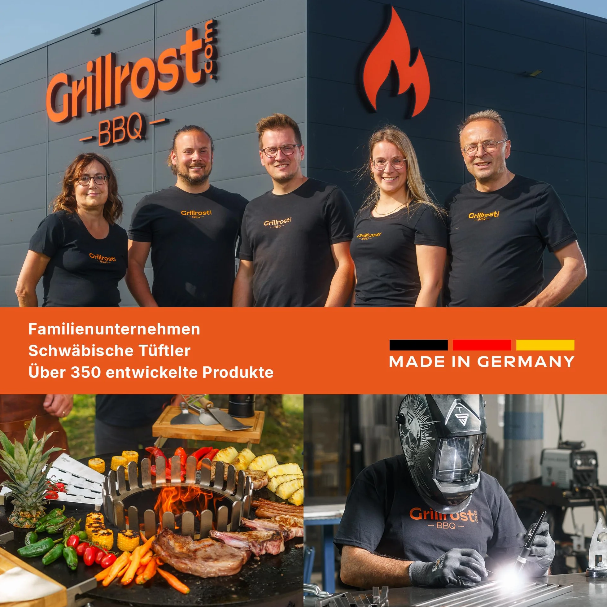 Grillrost.com Das Original Binari di Sapore in Acciaio Inox Adatti a Campingaz - Classic 2 - Extra Solidi