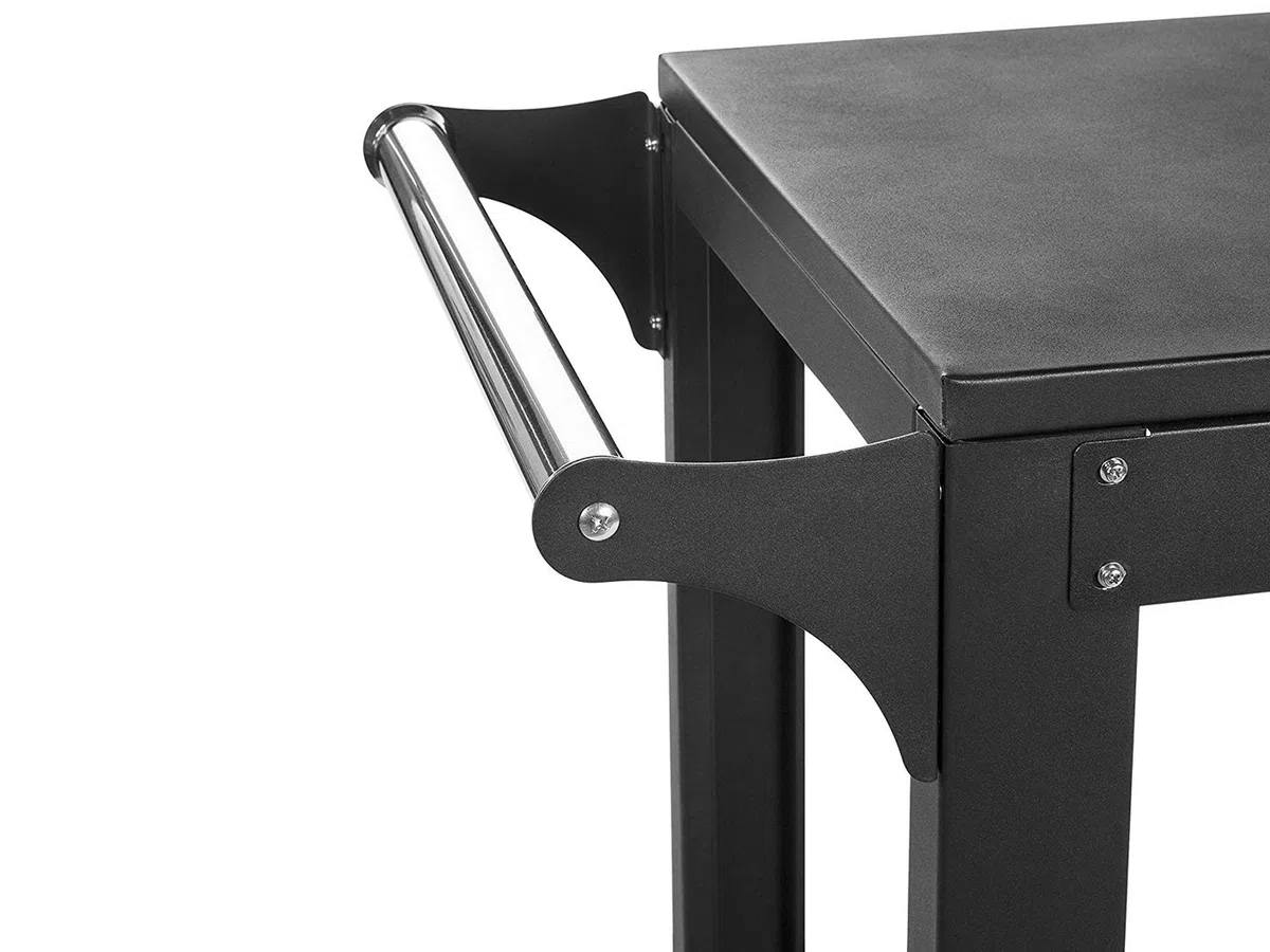 FireFriend BQ-6325 Carrello Supporto per Barbecue, Ideale per BBQ a Gas, Spostabile con Ruote, Resistente