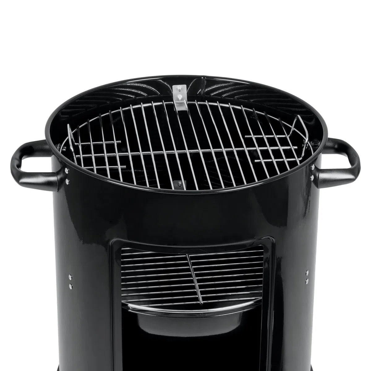 BBQ-Toro barile per affumicatura Oak Ø 47 cm | Barile per barbecue 4in1, affumicatore a legna, affumicatore ad acqua | Watersmoker, griglia a carbonella con coperchio