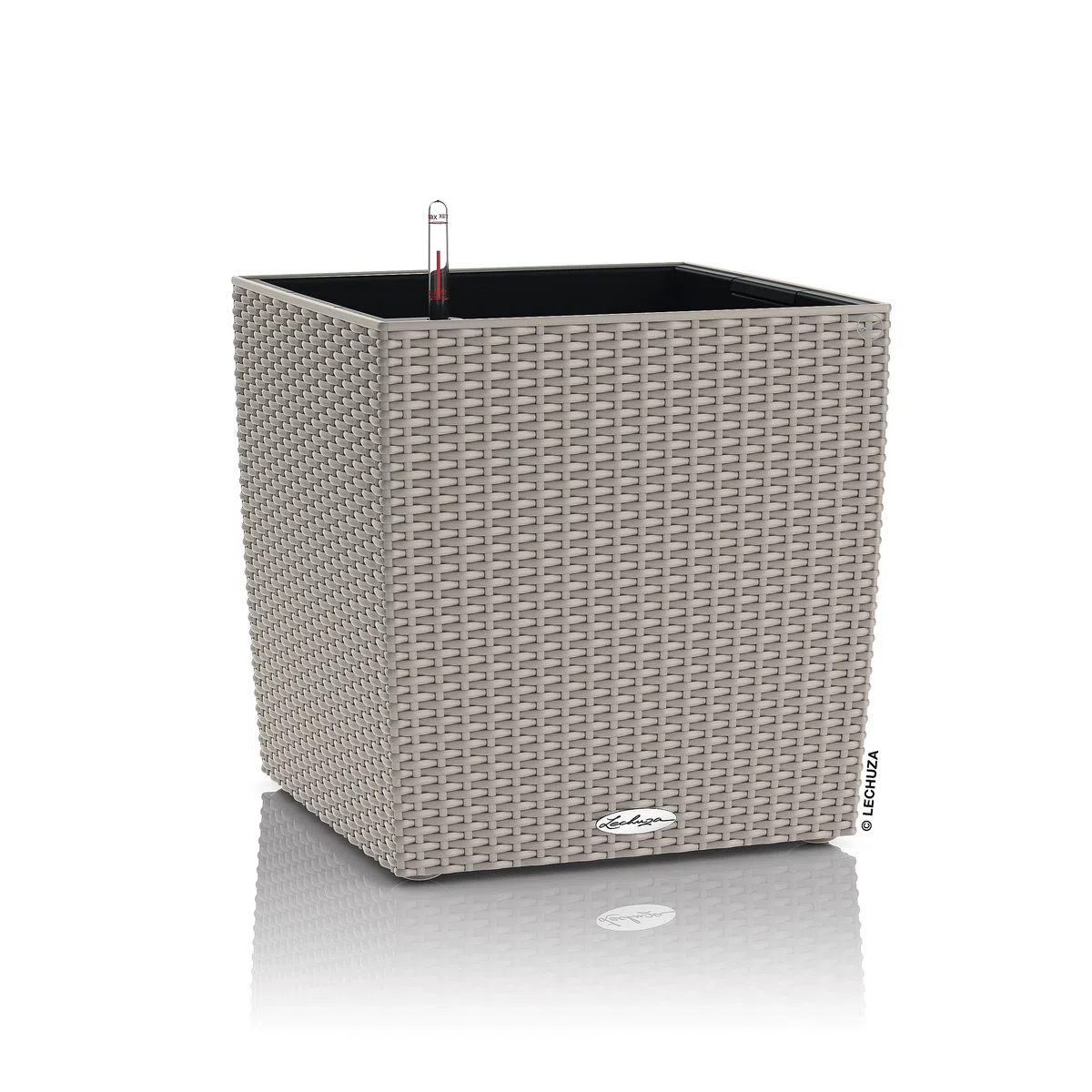 LECHUZA CUBE Cottage 50 marrone sabbia 15396