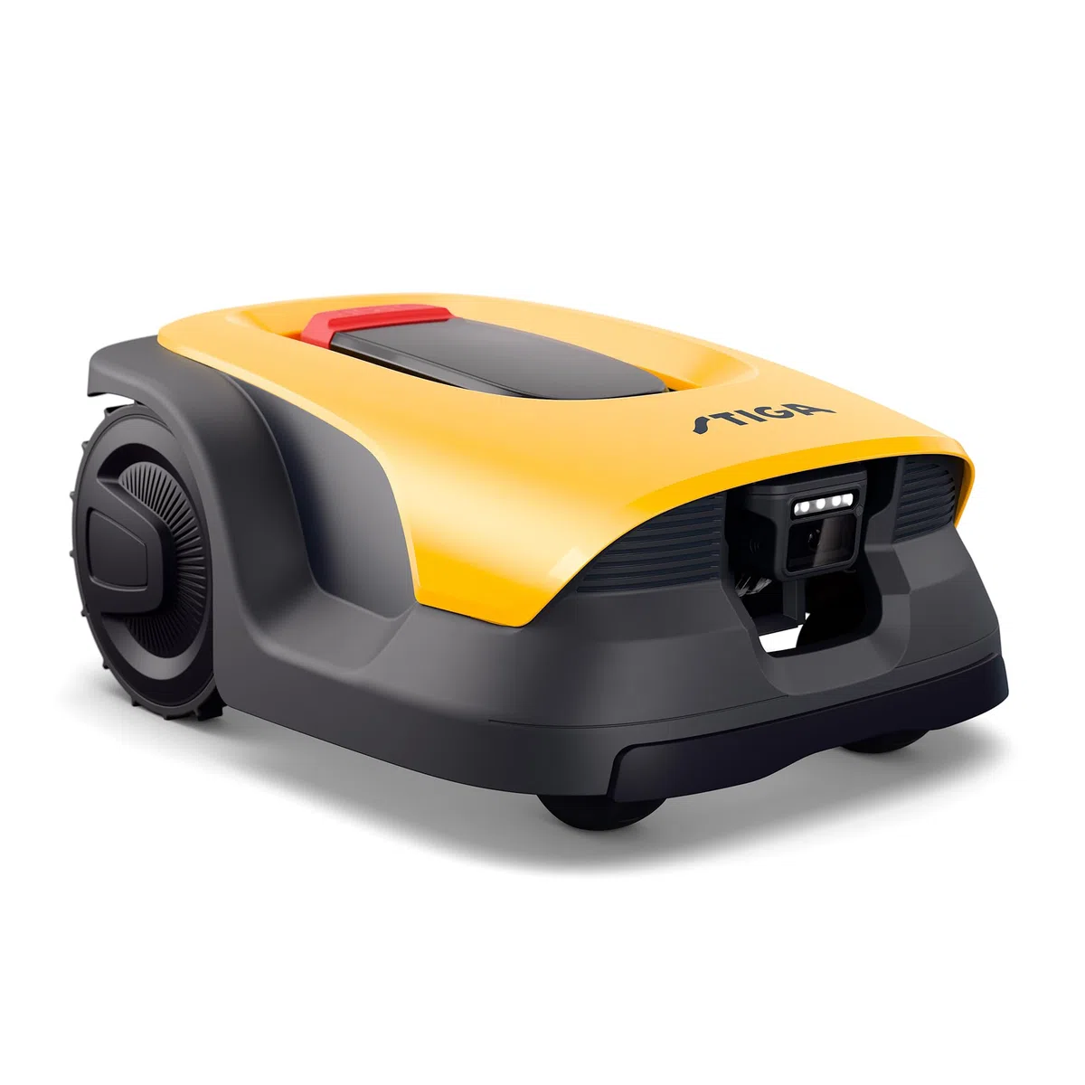 STIGA A 10v a Robot Tagliaerba, 25,2 V, 18 cm – Telecamera AI Integrata, Navigazione Autonoma Senza Cavi, App STIGA.GO – Prati fino a 1.000 m²