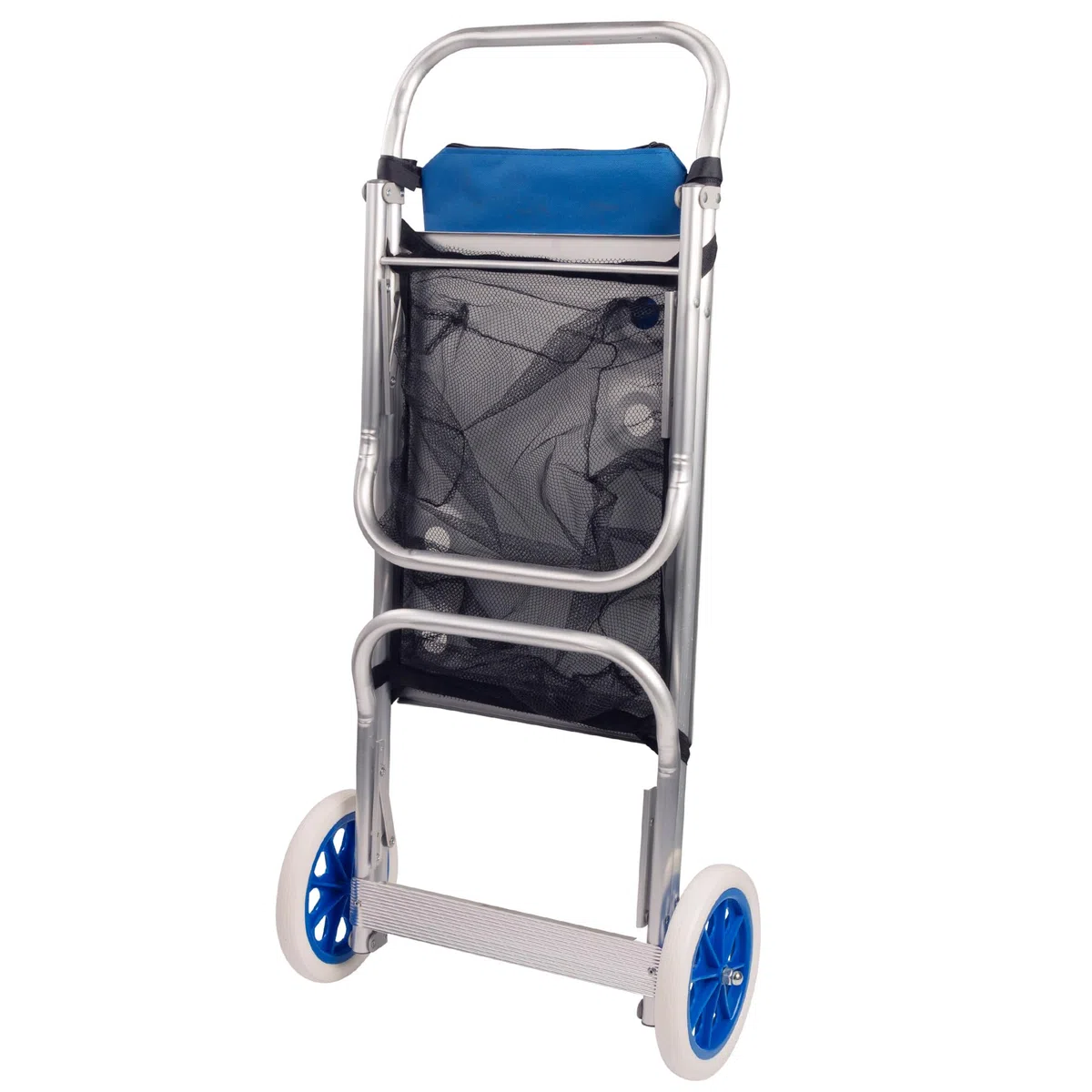 Aktive 53928 - Carrello da spiaggia pieghevole trasformabile in tavolo 2 in 1, Misure 47x52x100 cm, Peso massimo 20 kg, Custodia multiuso per spiaggia, campeggio, eventi
