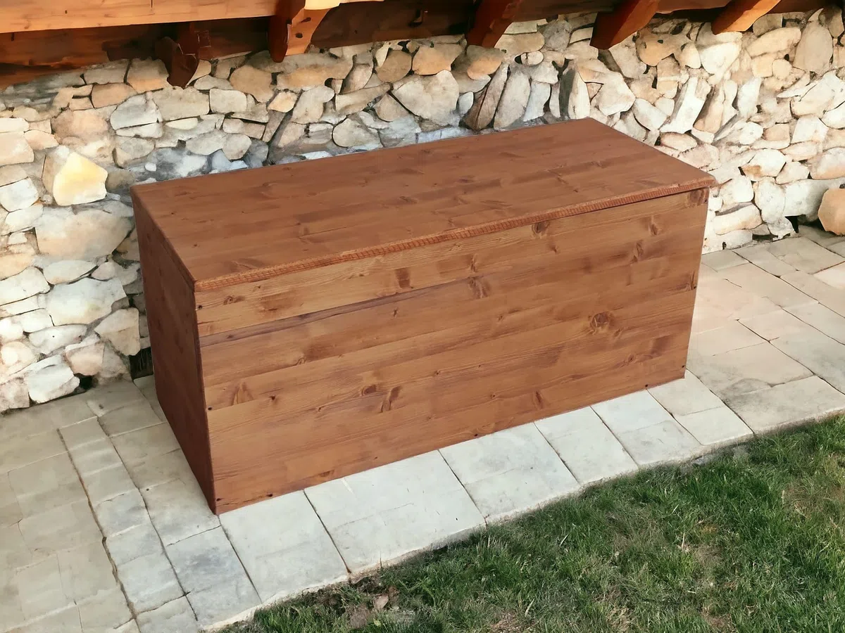 TOTAL WOOD 2012 Cassapanca in Legno Baule Contenitore Modello Francesca