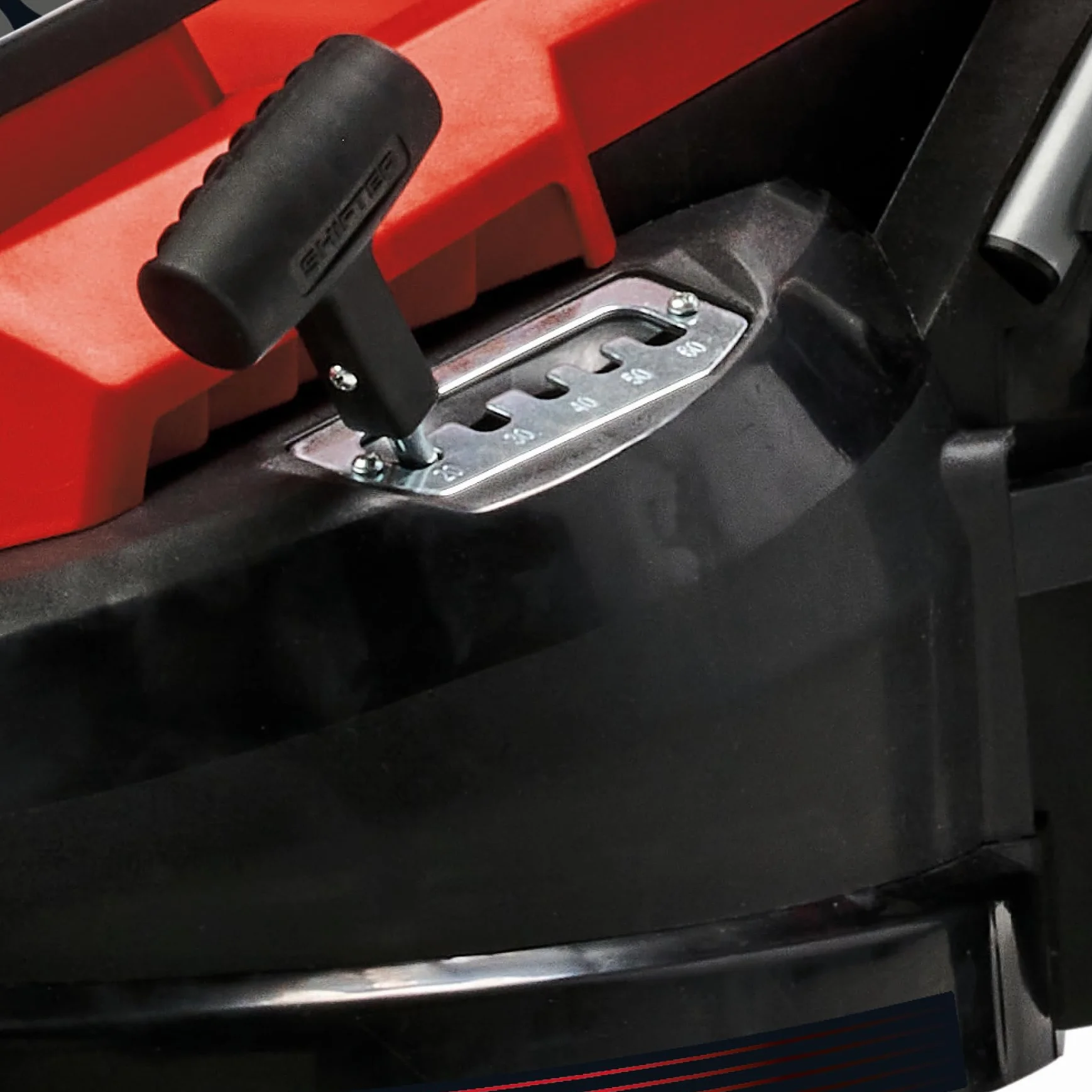Einhell tosaerba elettrico GC-EM 1600/37 (1.600 W, larghezza di taglio 37 cm, fino a 700 m², cesto raccoglierba da 38 L, regolazione centrale dell'altezza di taglio da 20 a 60 mm)