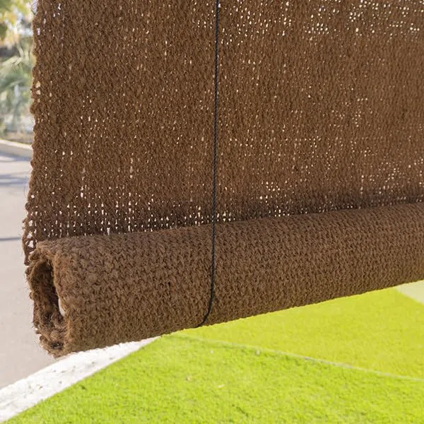 VDC Ciechi di cocco naturale, 100% occultamento, fibra intrecciata, 1,5 x 2,4 m per balconi e terrazze
