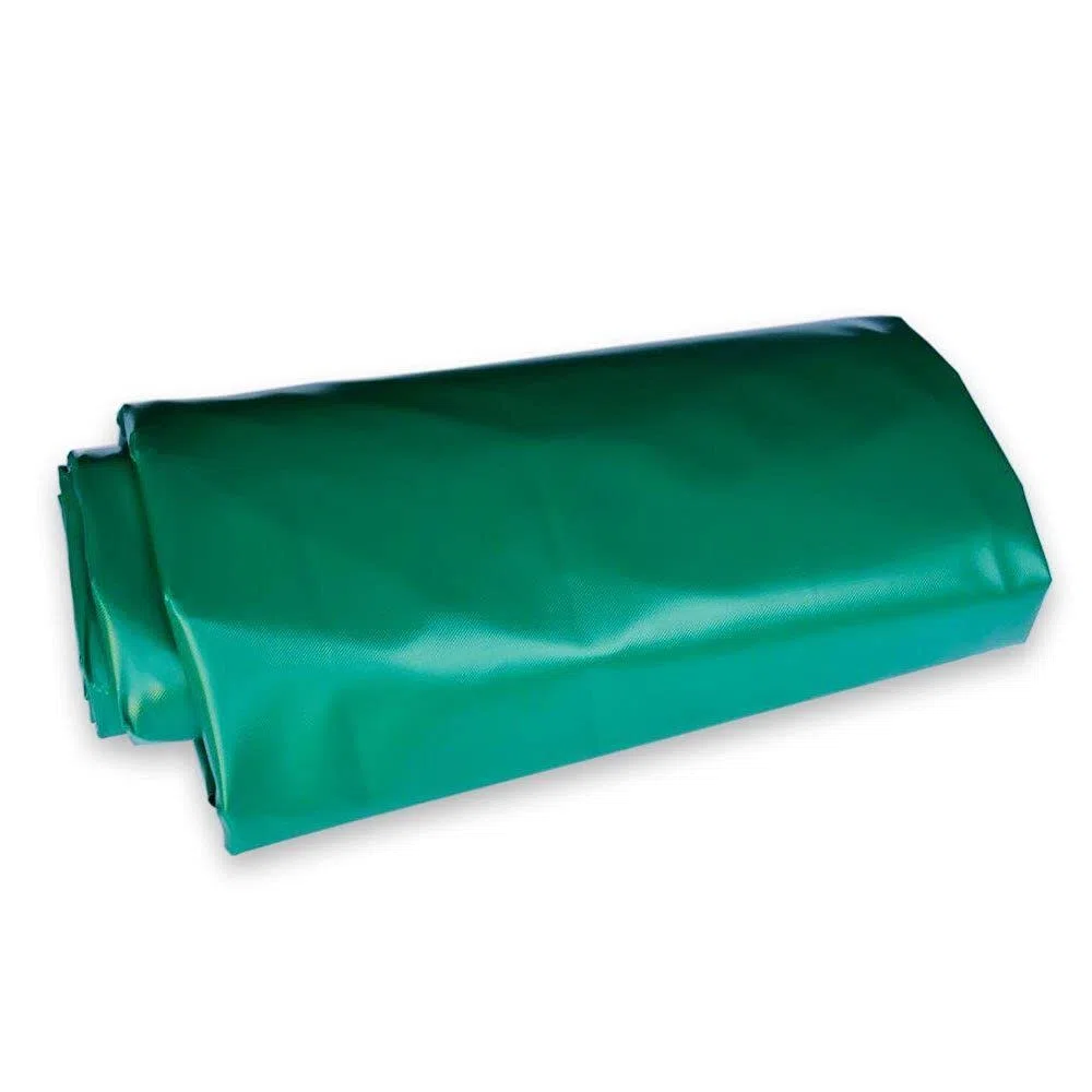 Telo in PVC rinforzato colore Verde mt 4 x 5, atossico ed adatto a pesci e piante