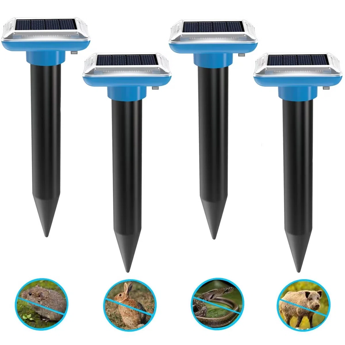 Repellente ultrasuoni per Talpe,Repellente per Scaccia Talpe,Repellente per Talpa/Serpent