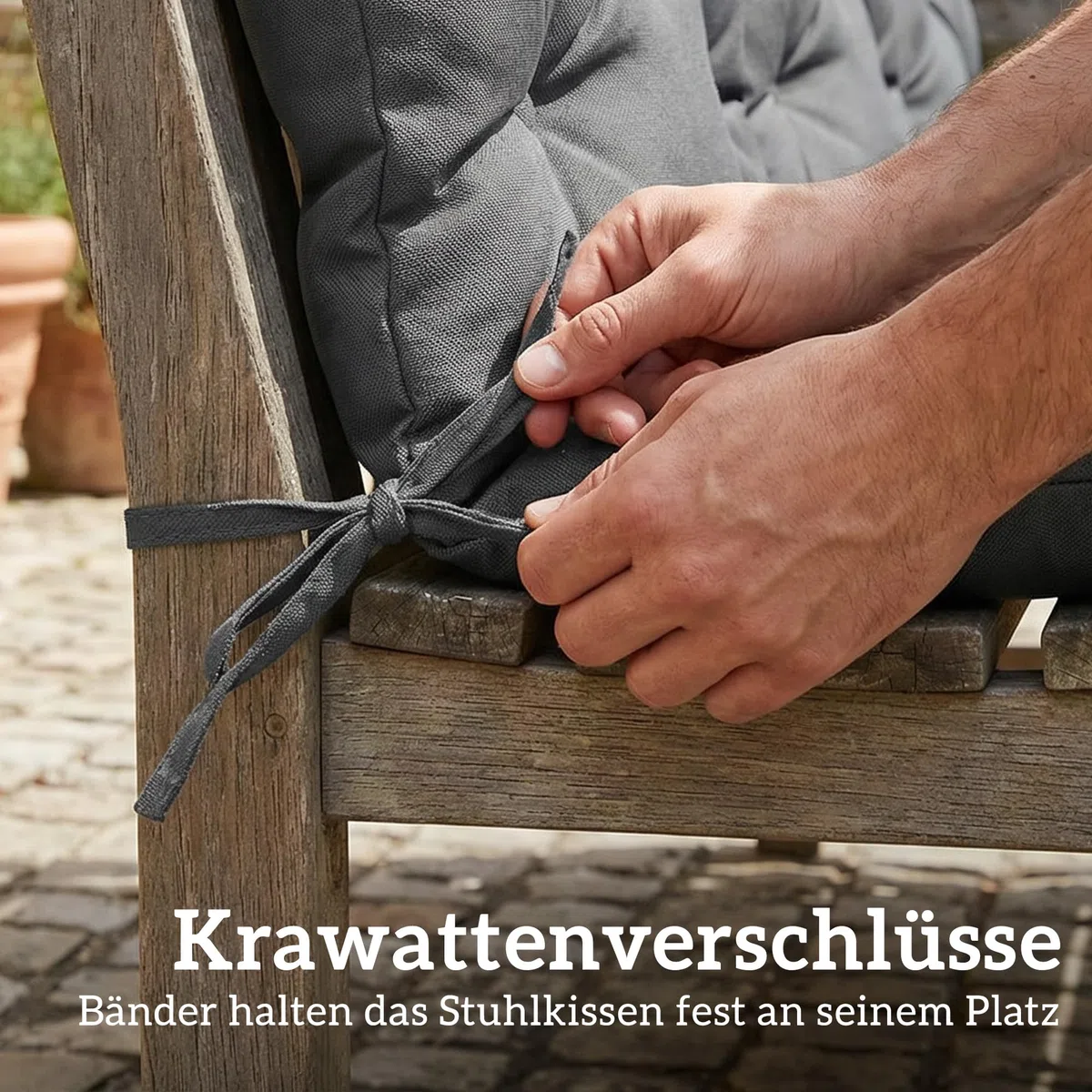 Outsunny Cuscino per panca a 3 posti, 150 x 100 x 10 cm, con nastri, schienale, per esterni, UPF30+, con tasca laterale, impermeabile, per panca a dondolo, grigio scuro