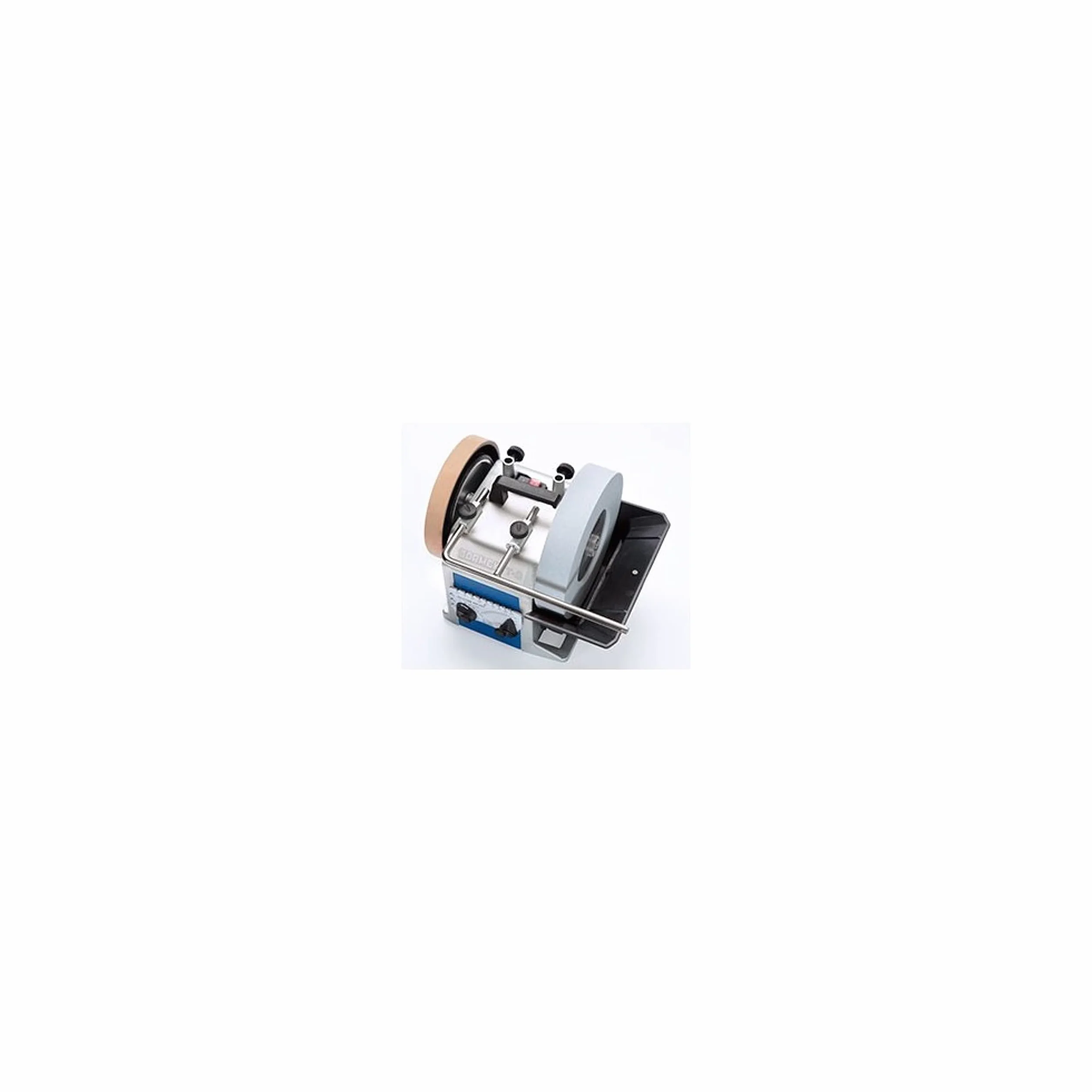 NIL00005 TORMEK T-8 con mola ad acqua, 200 W, Affina tutti i tuoi strumenti taglienti, supporto universale, regolazione, EzyLock, sollevamento a vite, manicotti di precisione