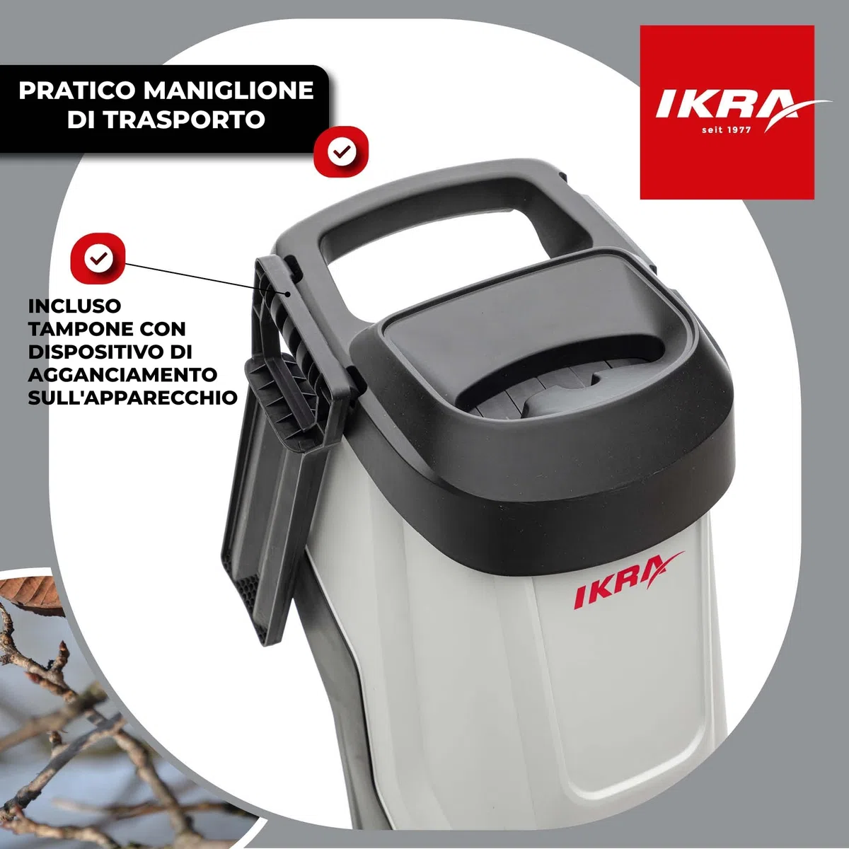 IKRA biotrituratore elettrica IMH 2800 2800 W