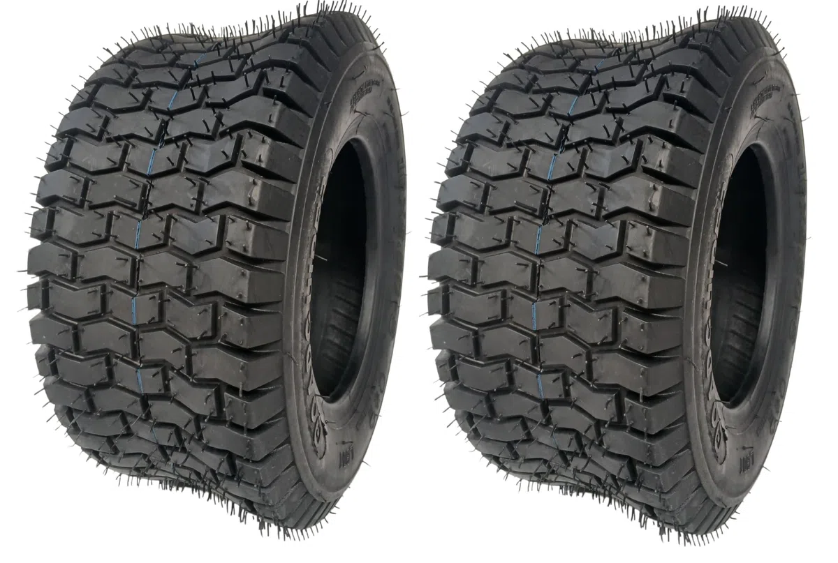 2x 15x6.00-6 LG01 NARUBB Pneumatici per trattorino tosaerba, 15 x 6.00 – 6 15 x 6-6 per trattorino tosaerba, rimorchio per neve, spazzaneve, pneumatici per rasaerba, 15 x 6.00 – 6 15 x 6-6 copertura