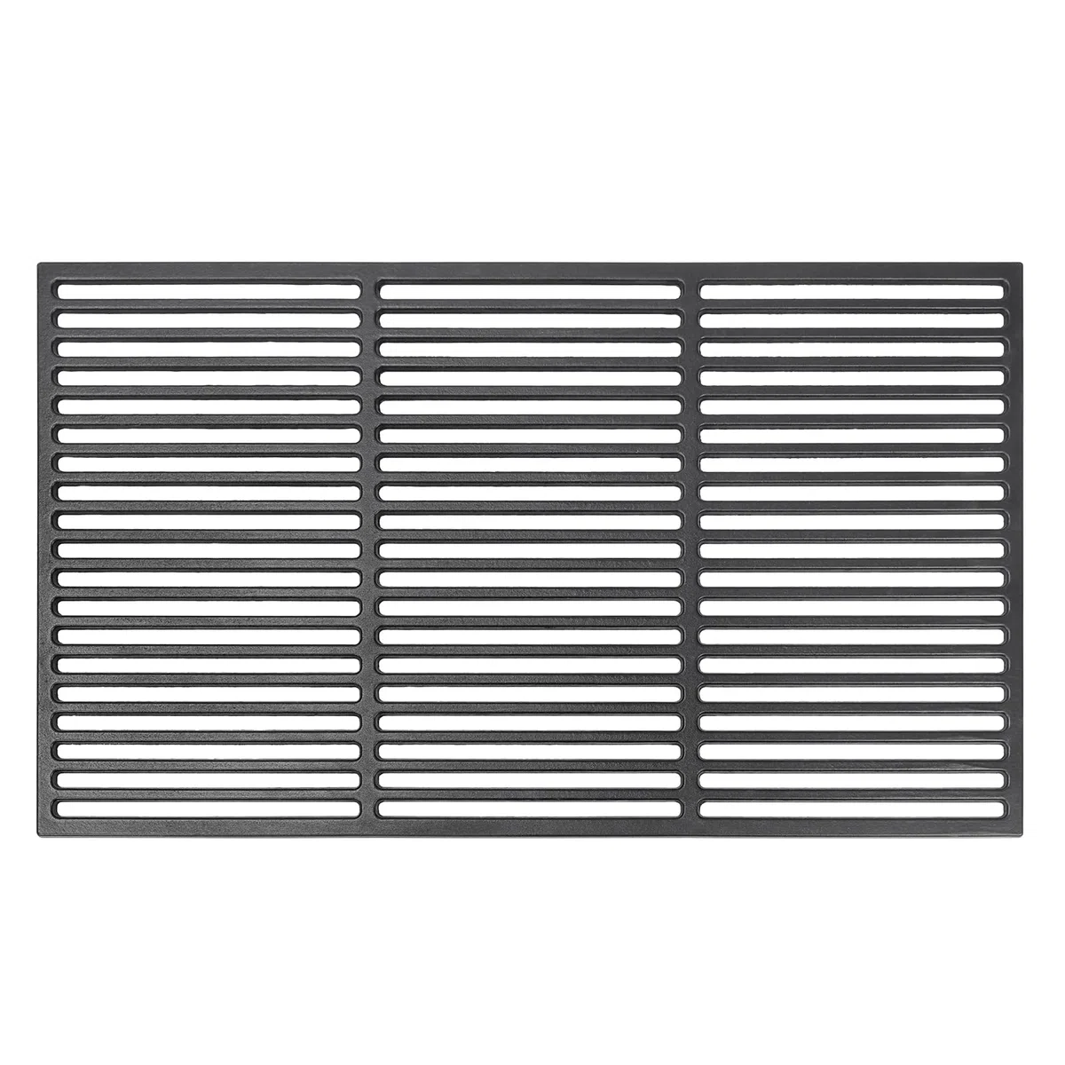 Denmay 67 x 40 cm Griglia in ghisa per barbecue a gas, a carbonella, BBQ e altro, griglia in ghisa smaltata, ricambi, 1 pezzo