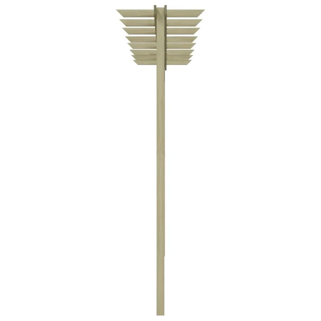Generico Pergola da Giardino Legno di Pino Impregnato 360x200x60 cm,Verde,28.4kg,44924
