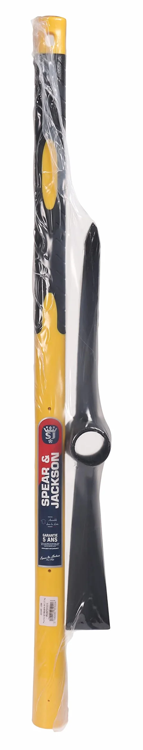 Spear & Jackson 81825 Piccone con manico trimatico 2,5 kg, nero/giallo