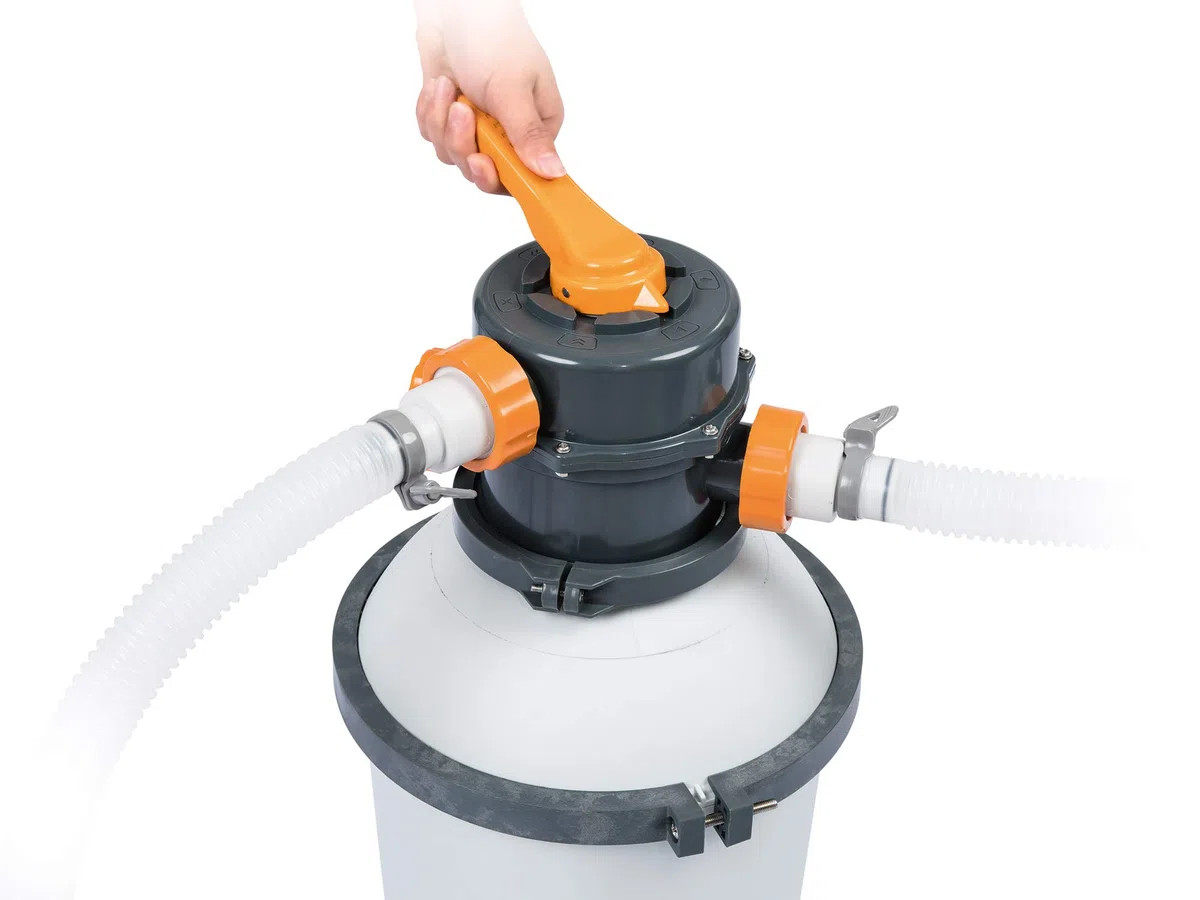 Sellnet Bestway Flowclear 58515 - Impianto filtrante a sabbia per la pulizia della piscina, 3.028 l/h