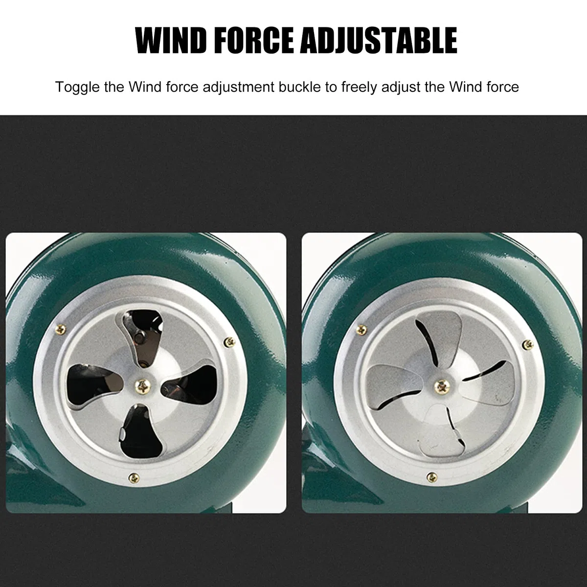 Ventilatore Elettrico a velocità Variabile 220V con Regolatore, Ventilatore per Camino Barbecue - Ventilatore Centrifugo per Barbecue