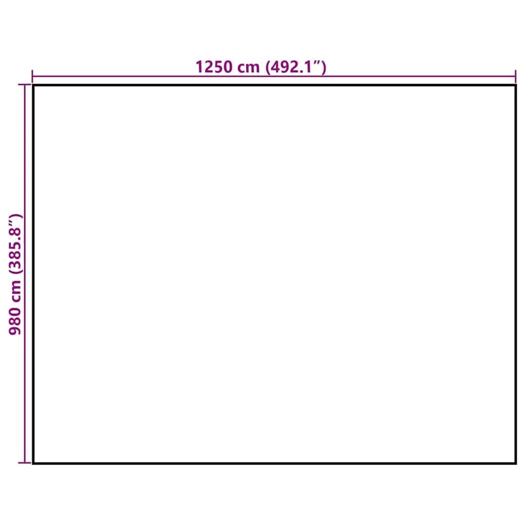 vidaXL Telo Pagliaio 9,8x12,5 m 140 g/m² Polipropilene, Protezione Balla di Paglia, Vello per balle Rotonde, Vello di Paglia