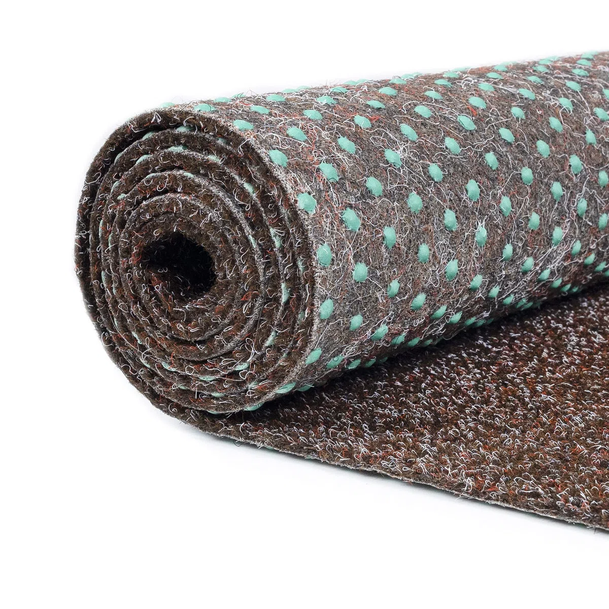 Carpeto Rugs Erba Sintetica per Esterno Drenante con Protuberanze - Prato Sintetico da Esterno Drenante - Tappeto Erba Sintetica per Esterno Rotolo - Marrone - 300 x 400 cm