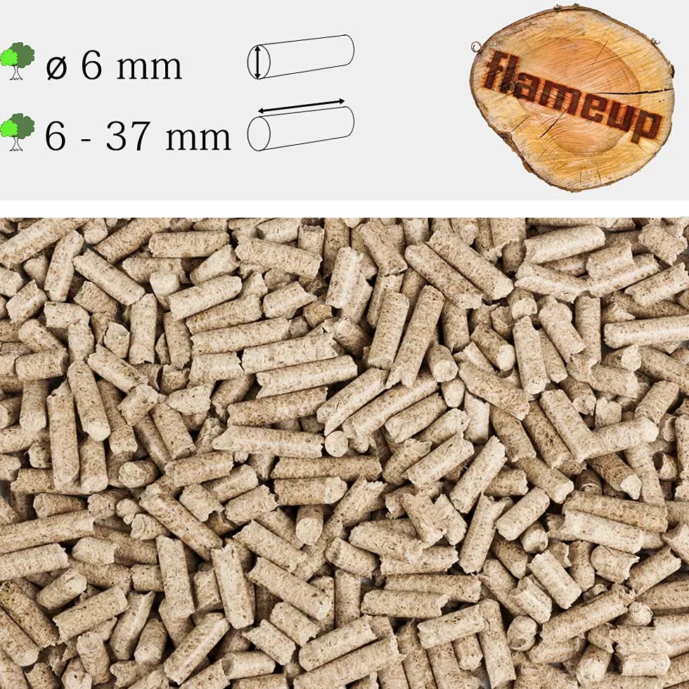 Pellet di legno quercia Faggio 15 kg 30 kg Sacco faggio Fumo Legno Fuoco BBQ Griglia Flameup, Tipo di legno:Faggio, Peso:30 kg