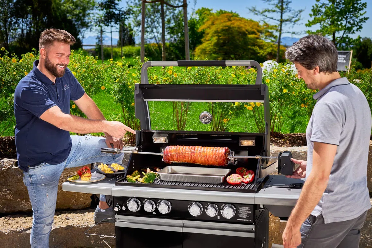 Rösle Teglia universale professionale barbecue acciaio inox 18/10 bordo alto