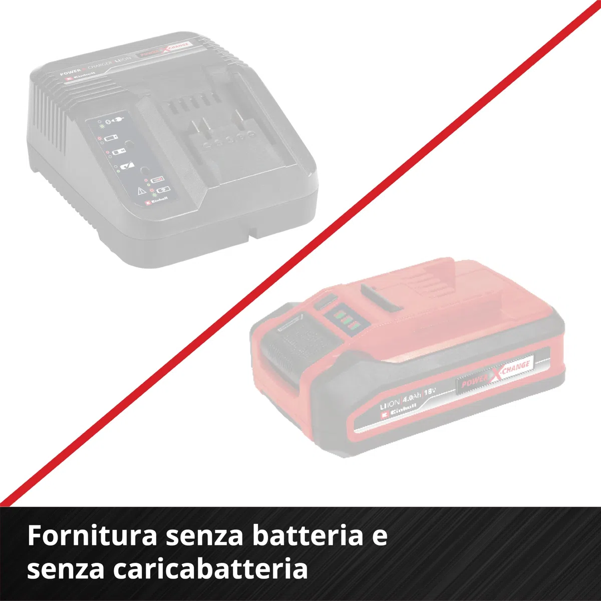 Sega a batteria Einhell Professional GP-PS 18/20 Li T BL-Solo Power X-Change (18 V, lunghezza di taglio 15 cm, Brushless, velocità catena 8 m/s, lubrificazione autom. della catena, senza batteria)