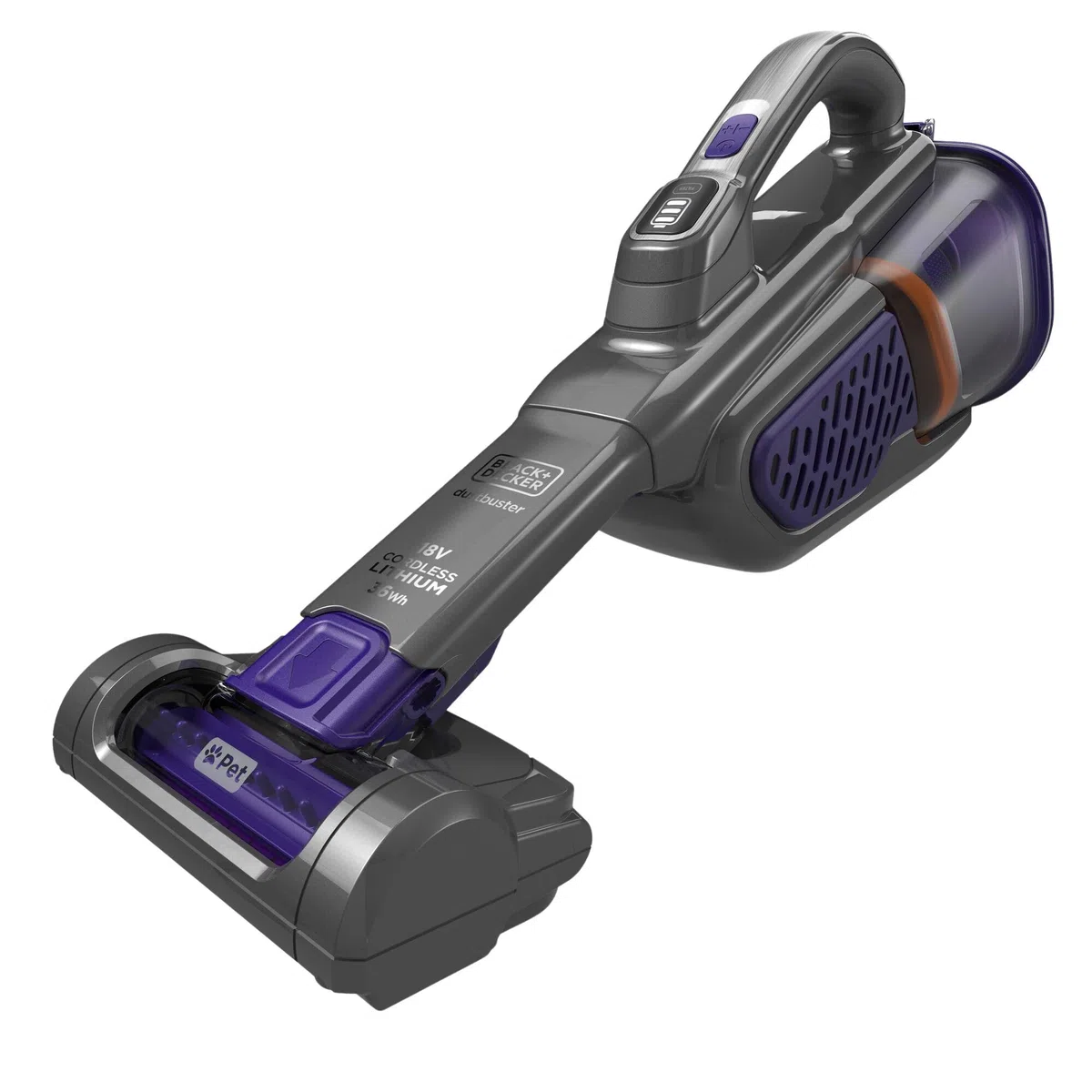 BLACK+DECKER 18V LI-Ion DUSTBUSTER/Pet Extension