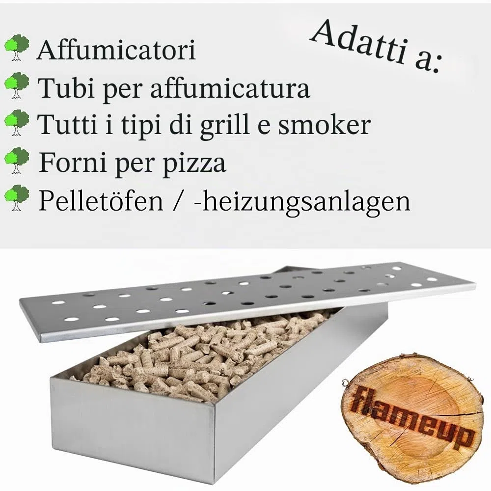 Pellet di legno quercia Faggio 15 kg 30 kg Sacco faggio Fumo Legno Fuoco BBQ Griglia Flameup, Tipo di legno:Faggio, Peso:30 kg