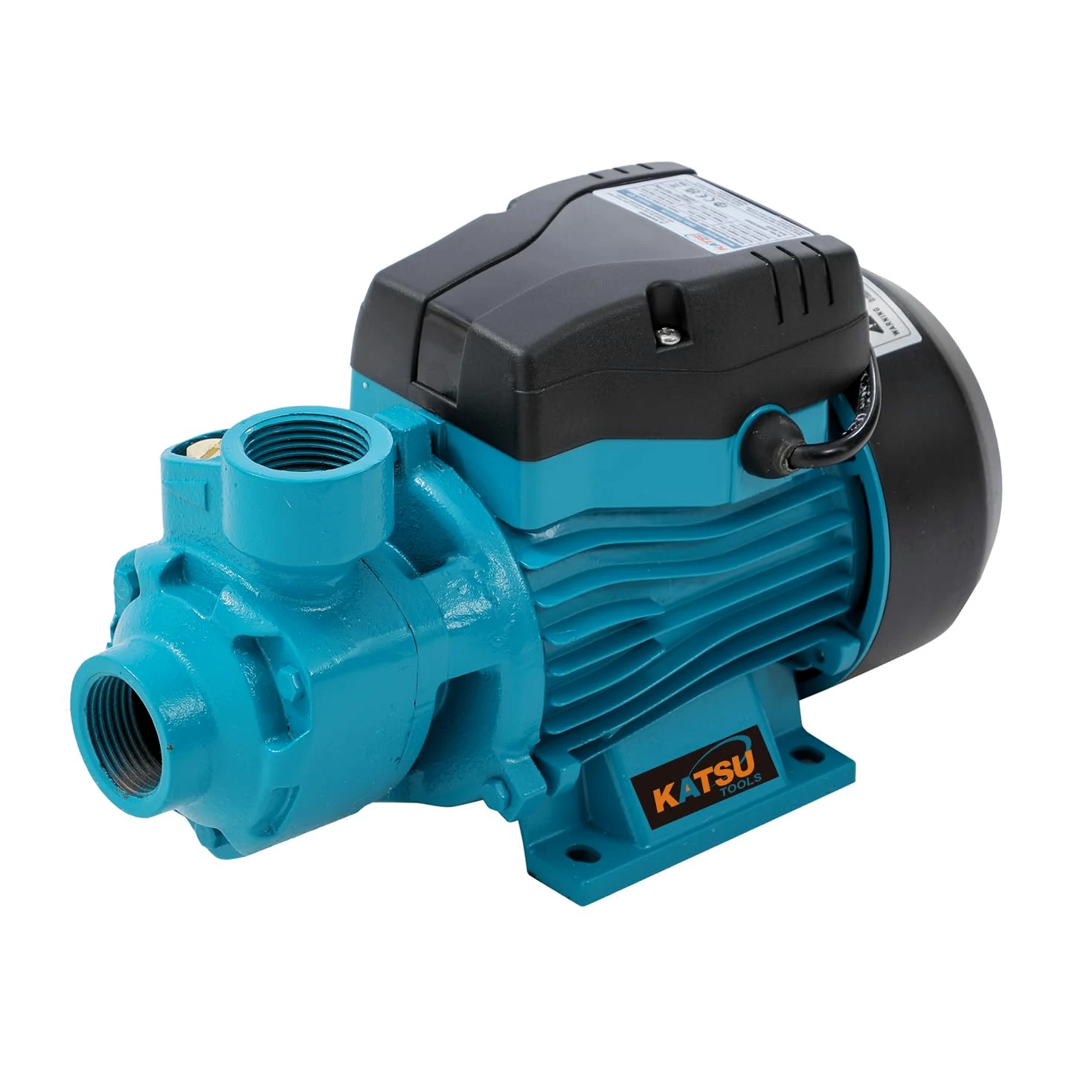 KATSU Elettropompa Periferica 1/2 HP 220V Pompa per Acqua Periferica Centrifuga Elettrica Industriale Per Acqua Pulita, per Giardini di Casa, Laghetti e Fattorie 151112