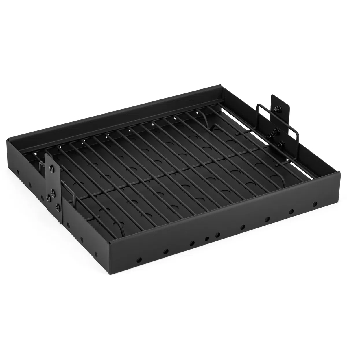 Onlyfire Vassoio per carbone estensibile da 15-28 pollici per PS9900 47183T-21, cestino nero per carbone con rivestimento ad alta temperatura per parti di ricambio HC4518L PS9500