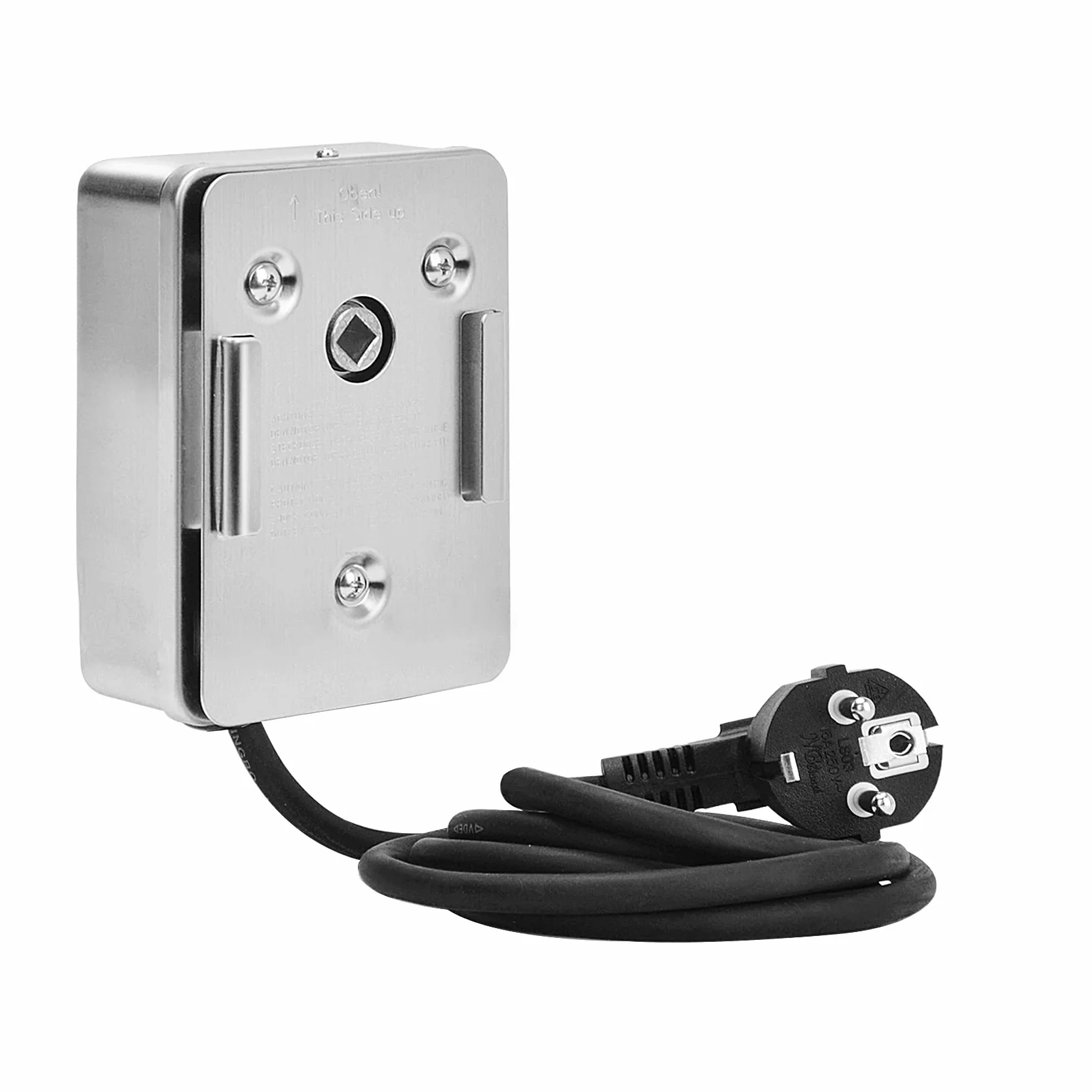 onlyfire - Motore in Acciaio Inox per Girarrosto, Elettrico Motore per Barbecue/Spiedini,2 Giri al Minuto, 50/60 Hz-4 Watt