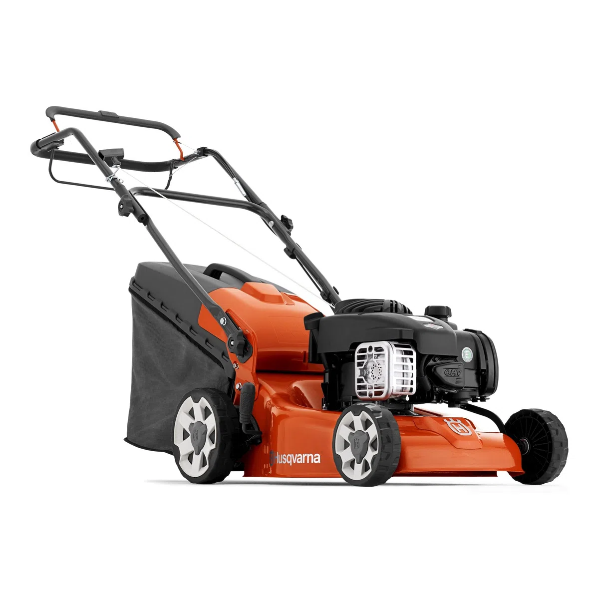Tagliaerba a scoppio Husqvarna LC 140SP, tagliaerba semovente per uso privato facile da usare, adatto per prati di piccole dimensioni