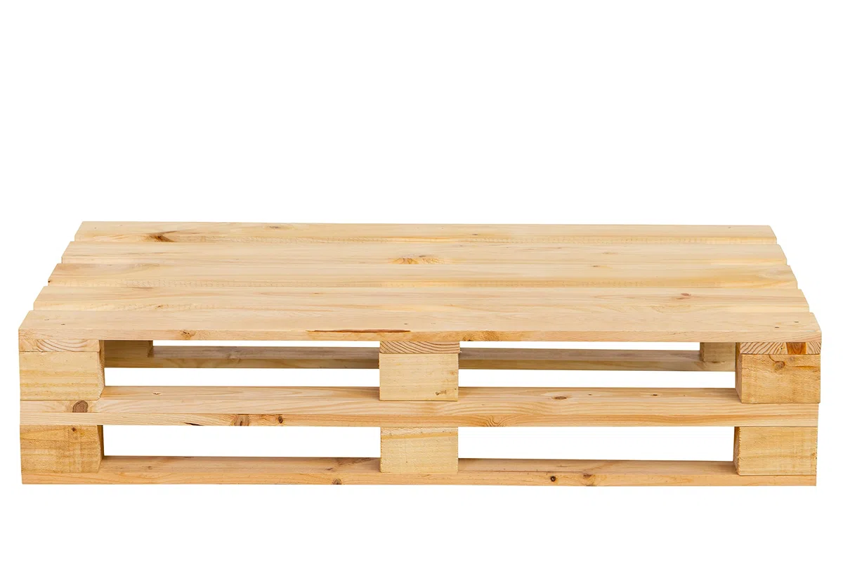 Panca di pallet levigata e piallata – per interni ed esterni poltrona/panchina per patio (80 x 80 cm, pino).