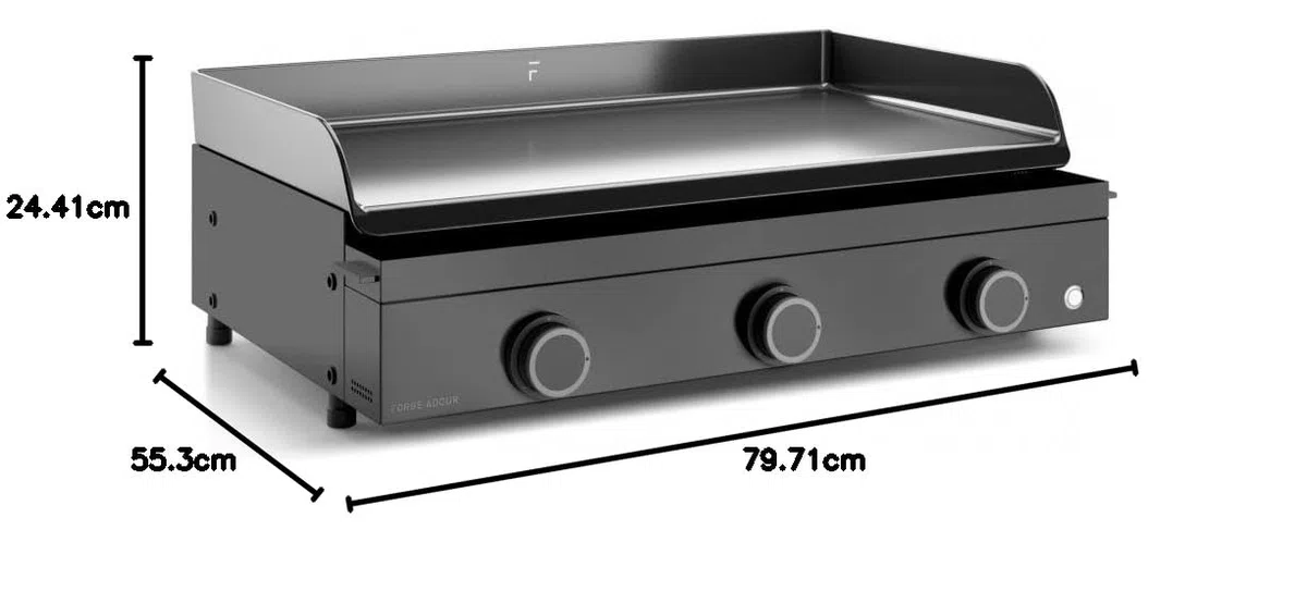FORGE ADOUR Piastra gas ORIGIN G 75 A