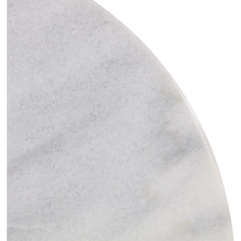 Tavolo da bistrot in marmo bianco Ø 60 x 72 cm