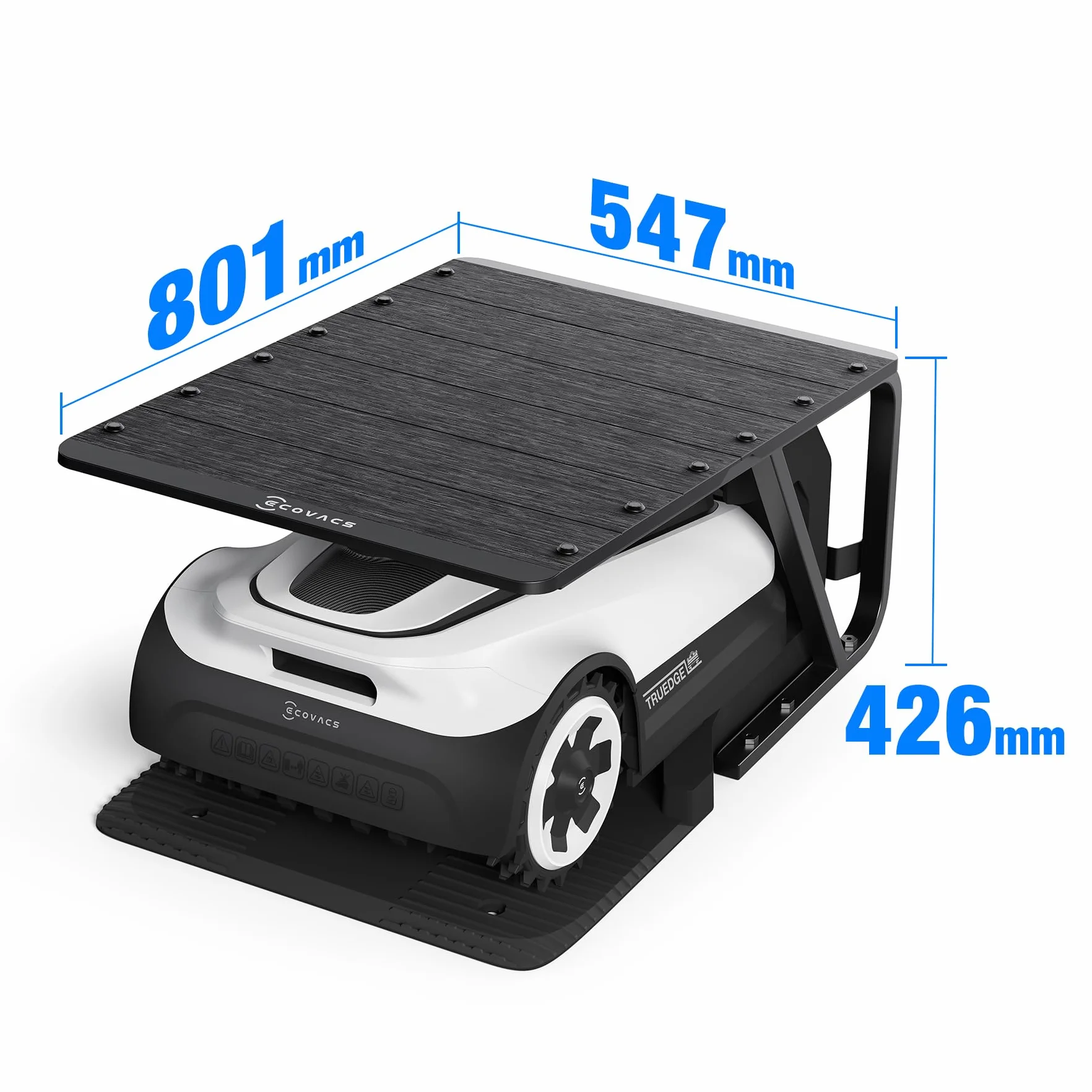 ECOVACS GOAT Robot Tosaerba compatibile con Garage per O600 RTK, O800 RTK, O1200 RTK/LiDAR Pro, A1600 RTK/LiDAR Pro, A3000 LiDAR/LiDAR Pro