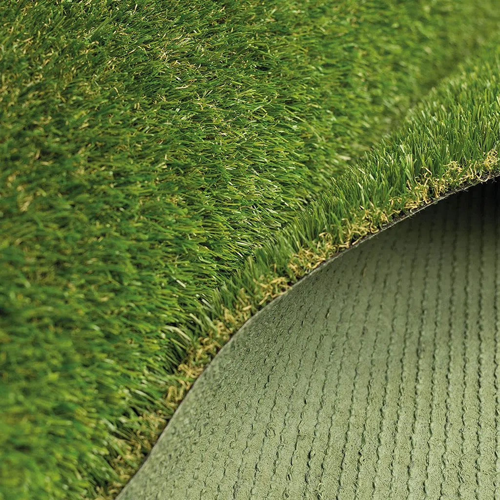 OLIVO.Shop - LUXURY SOFT GRASS GREEN Erba sintetica per giardini e terrazze, Prato sintetico 40 mm drenante, Manto erboso a rotoli artificiale, varie misure (Metri 2x10)