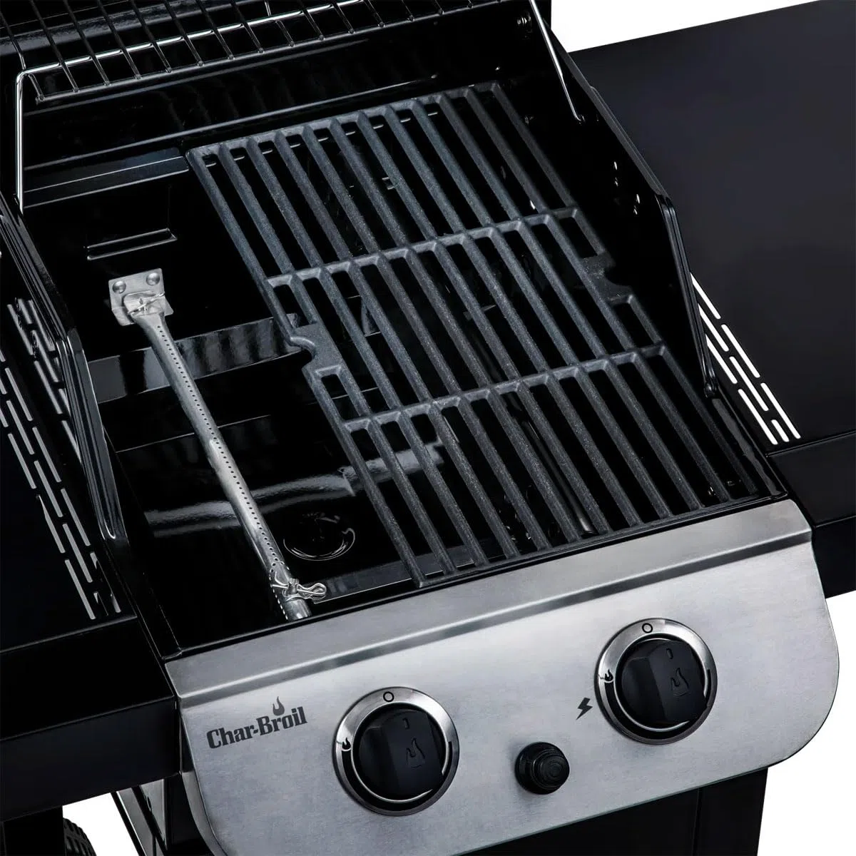 Char-Broil New Convective Series 210B - Grill Barbecue a Gas a 2 Fuochi, Finitura Nera