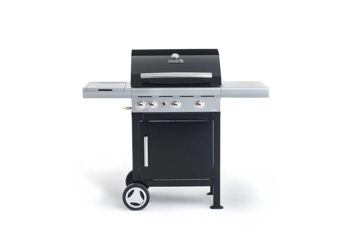 Sochef Mistergusto Barbecue Nero 127x57x146 cm