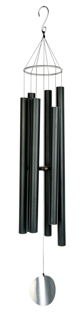 Nature's Melody Natura Melodia Aureole Tunes Klangspiel Circa 36 Pollici e 91 cm, Nero