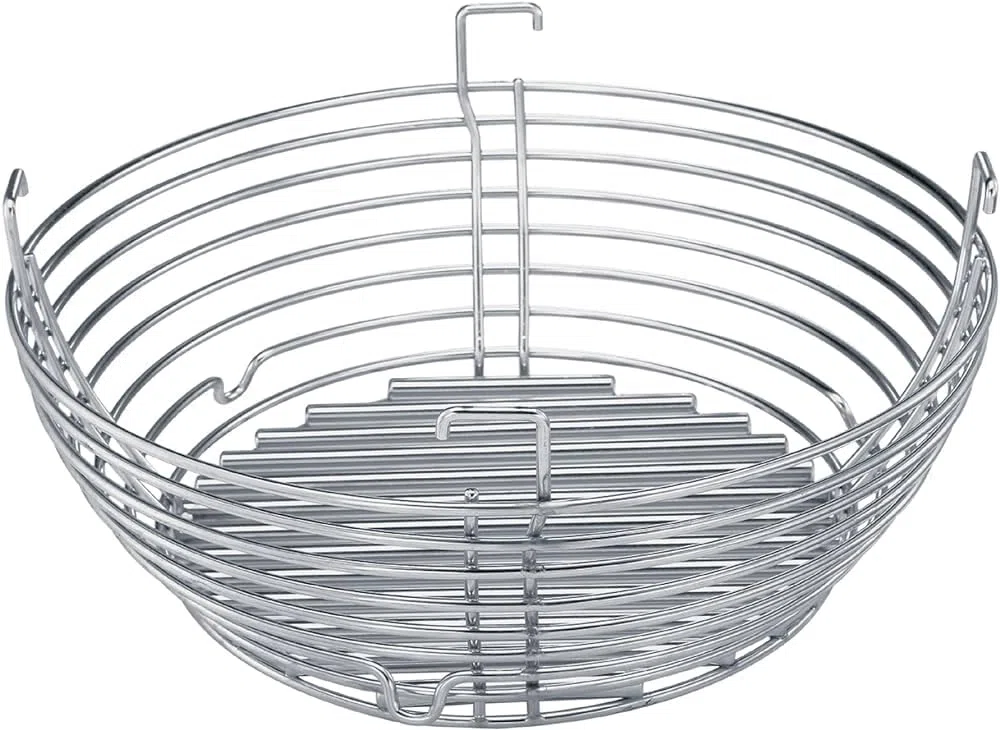 Cestello in acciaio inox per barbecue Kamado Joe Classic Series (include divisore) – per serie Classic 1, 2 e 3