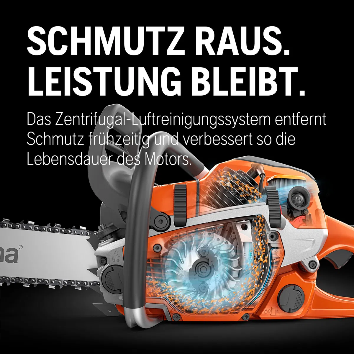 Husqvarna Motosega Husqvarna 130 per Uso Casa e Giardino Potente e Leggera con Barra da 35 cm e Motore X-Torq, 38 cm³, 1.5 kW e soli 4.7 Kg di peso