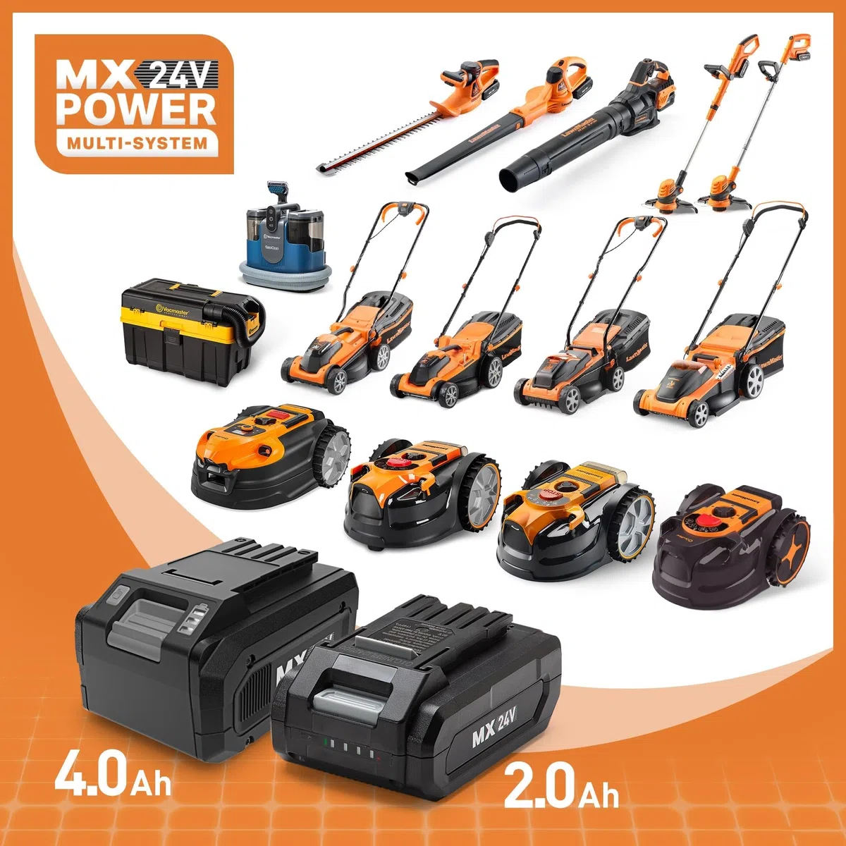 BATERÍA LI ION LAAWNMASTER 24V 4.0AH
