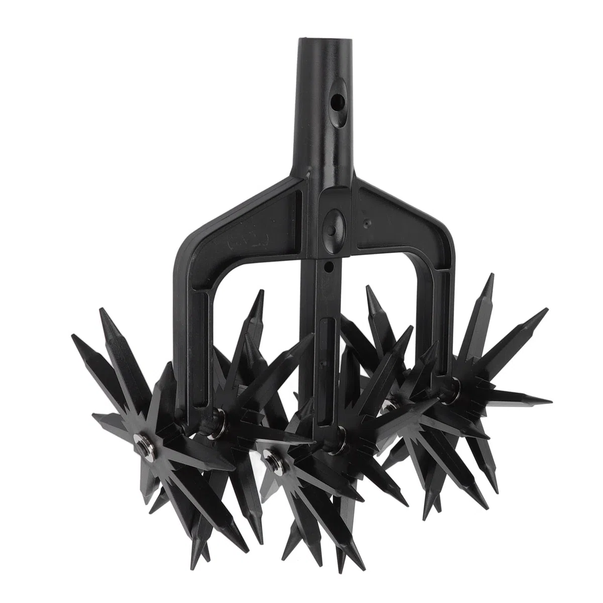 Coltivatore Rotativo da Giardino, Strumento Scarificatore per Terreno da Giardino 2 in 1 Rimovibile, Fresa per Scarificatore Ventilata Portatile Resistente, per Riseminare la