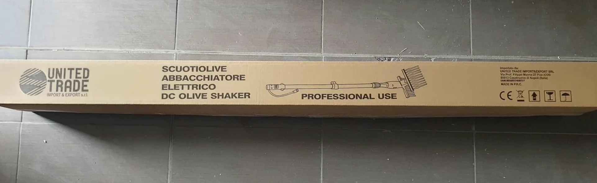 UNITED TRADE Motoabbacchiatore/Abbacchiatore/Scuotitore Olive/Elettrico 12V 400w + PETTINE OMAGGIO