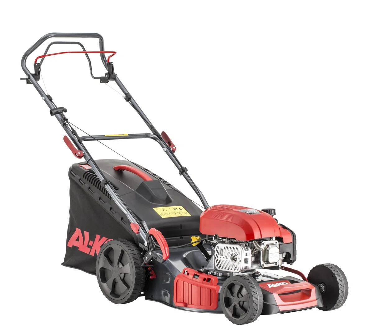 AL-KO Tosaerba a benzina Easy 4.66 SP-D, larghezza di taglio 46 cm, potenza motore 2,4 kW, trazione a 1 marcia, funzione 4INONE, alloggiamento in lamiera d'acciaio, per prati fino a 1400 m²
